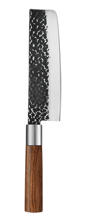 Small hammer forging vegetable knife