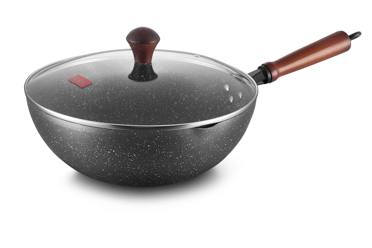 Original wheat meal stone wok